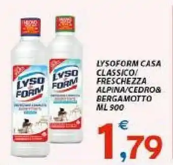 Vivo Supermercati Lysoform Casa Classico 900ml offerta