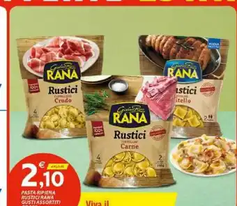 Vivo Supermercati Rana Pasta Ripiena Rustici offerta