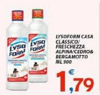 Vivo Supermercati Lysoform Casa Classico 900ml offerta