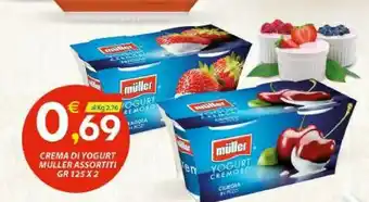 Vivo Supermercati Muller Crema Di Yogurt offerta