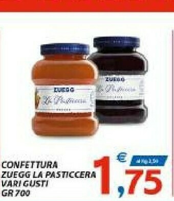Vivo Supermercati Zuegg Le Vellutate Prugne 700 G(ml) offerta