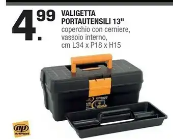 Brico OK Art Plast Valigetta Portautensili 13" offerta