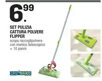 Flipper Set Pulizia Cattura Polvere