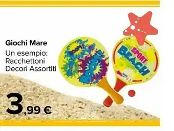 Carrefour Market Carrefour Giochi Mare offerta