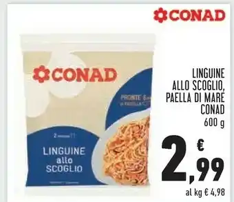 Conad Findus Conad - Linguine Allo Scoglio 600 G(ml) offerta