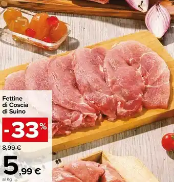 Carrefour Market Carrefour Fettine Di Coscia Di Suino offerta