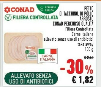 Conad Petto Di Tacchino offerta