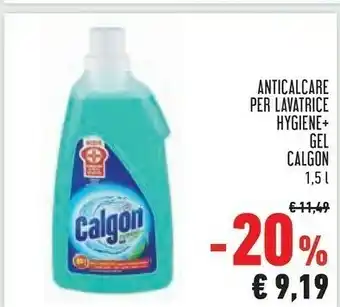 Conad Calgon Anticalcare Per Lavatrice Hygiene+ Gel offerta