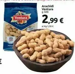 Carrefour Ventura Arachidi 500g offerta