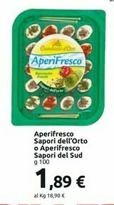 Carrefour Camoscio d'Oro Aperifresco Sapori Dell'Orto 100 G(ml) offerta