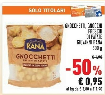 Conad Giovanni Rana - Gnocchi Freschi di Patate offerta