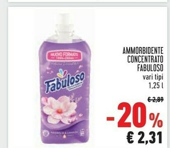 Conad Fabuloso Ammorbidente Concentrato offerta