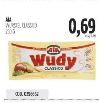Carico Cash & Carry AIA Wurstel 250 g Cod. 0296662 offerta