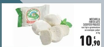 Conad Caseificio pugliese Mozzarella Fior Di Latte offerta