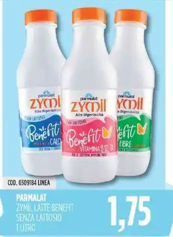 Carico Cash & Carry Parmalat Zymil Latte Benefit 1 Litro offerta