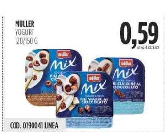 Muller Yogurt 120/150 g