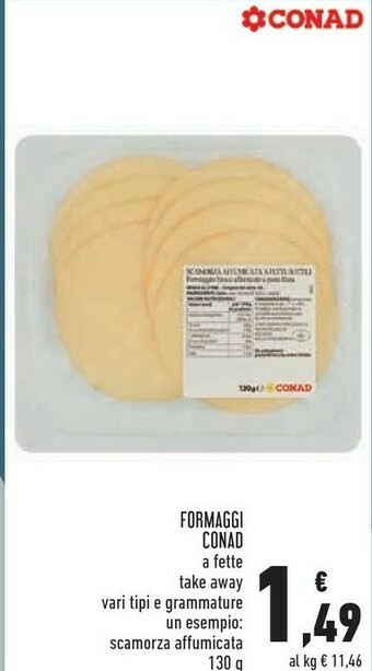 Conad Formaggio offerta