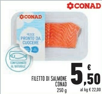 Conad Filetti Di Salmone offerta