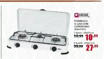 Happy Casa Fornello A Gas Con Coperchio Disponibile offerta