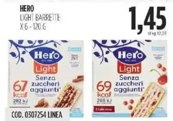 HERO Light Barrette X6= 120 G
