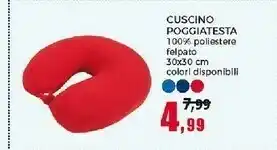 Happy Casa Cuscino Poggiatesta offerta