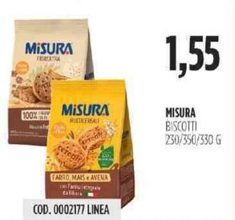 MISURA Biscotti 230/350/330 G
