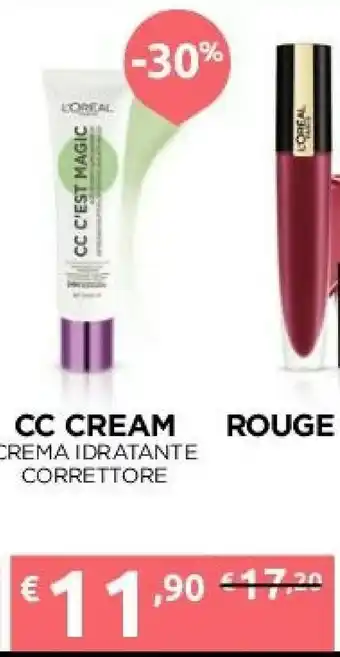 Ipersoap L'Oreal Cc C'Est Magic Crema Idratante offerta
