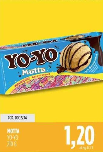 Carico Cash & Carry Motta Yo Yo 210 G offerta