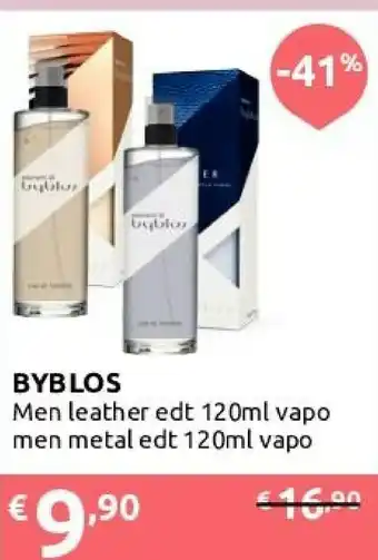 Ipersoap Byblos Men Leather Edt offerta