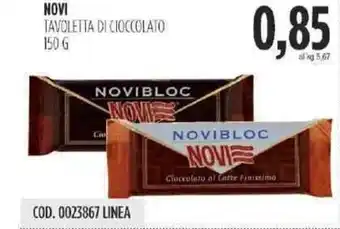 Novi Tavoletta Di Cioccolato 150 G