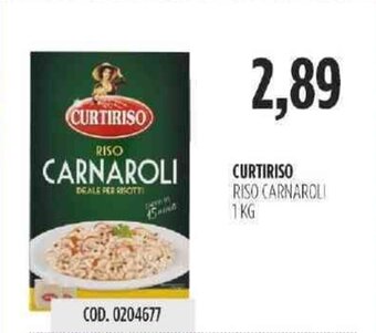 Carico Cash & Carry Curtiriso Riso Carnaroli 1 Kg offerta