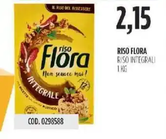 Carico Cash & Carry Riso Flora Riso Integrali 1kg offerta
