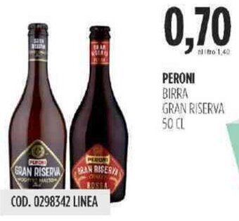 Carico Cash & Carry Peroni Birra Gran Riserva 50 cl offerta