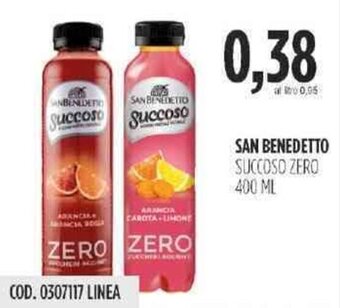 San Benedetto Succoso Zero 400 ml