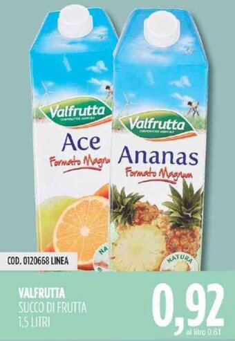 Valfrutta Succo di Frutta 1,5 litri