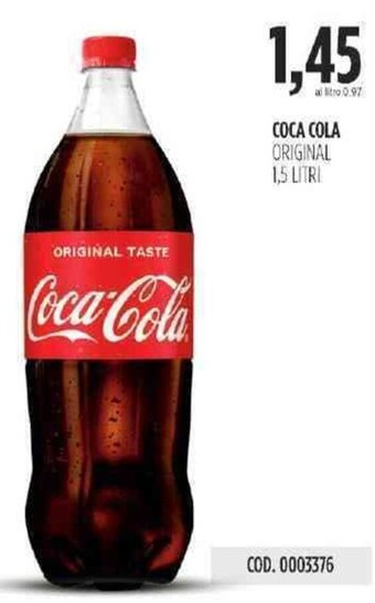 Coca Cola Original 1,5 litri