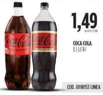 Coca Cola 1,5 litri