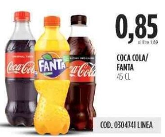 Carico Cash & Carry Coca Cola/Fanta 45 cl offerta