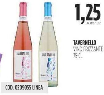 Tavernello Vino Frizzante 75 cl