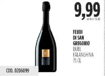 Carico Cash & Carry Feudi Di San Gregorio Dubl Falanghina 75 cl offerta