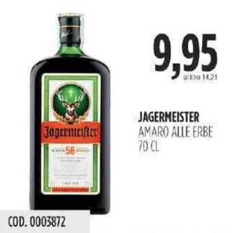 Jagermeister Amaro Alle Erbe 70 cl