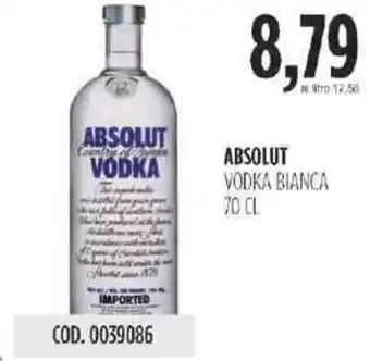 Absolut Vodka Bianca 70 cl