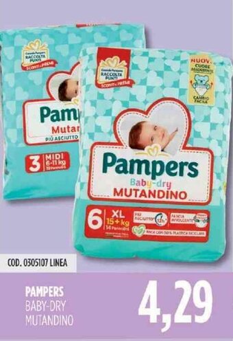 Pampers Baby Dry Mutandino