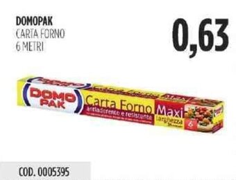 Domopak Carta Forno 6 metri