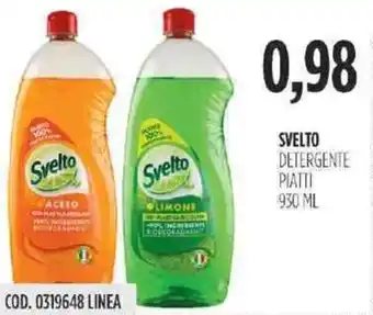 Svelto Detergente Piatti 930 ml