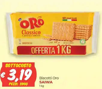 Saiwa Biscotti Oro 1 kg