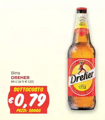 Supermercati Nonna Isa Dreher Birra 66 cl offerta