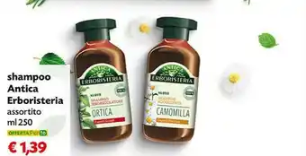 Pam Antica Erboristeria Shampoo Camomilla offerta