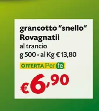 Pam Rovagnati Grancotto Snello offerta