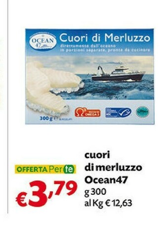 Pam Ocean 47 Cuori Di Merluzzo 300 G(ml) offerta